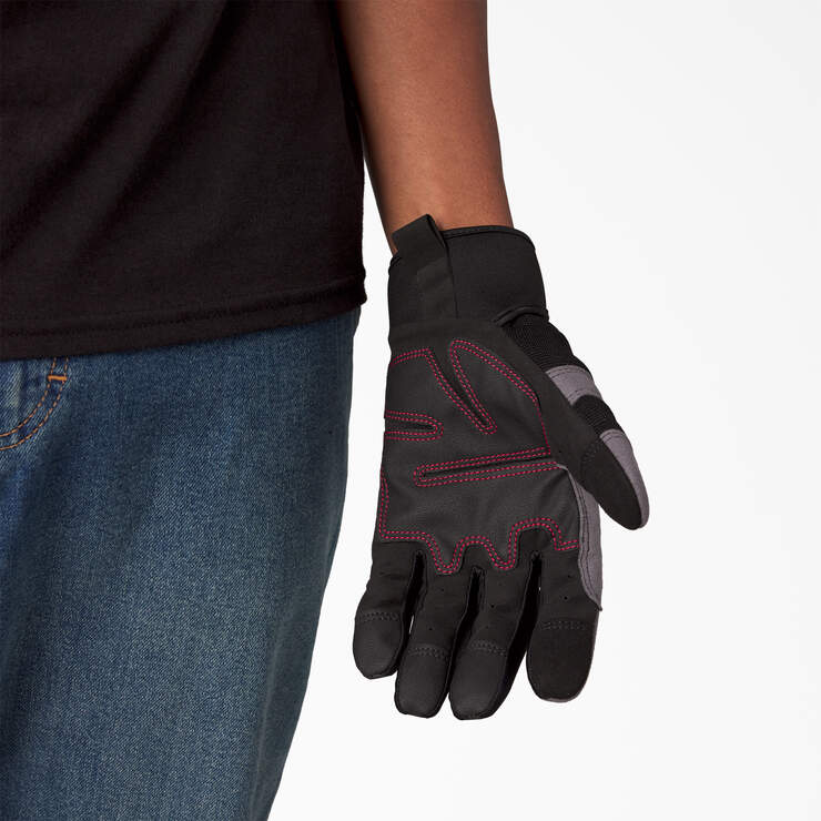 Utility Work Gloves - Black (BK) image number 4