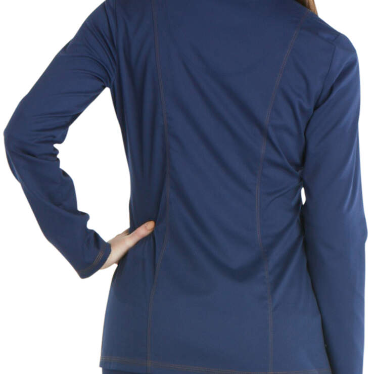 Women's Essence Scrub Jacket - Navy Blue (NVY) image number 2