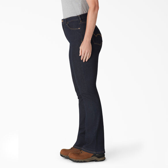 Women&#39;s Plus Perfect Shape High Waist Bootcut Denim Jeans - Rinsed Indigo Blue &#40;RNB&#41;