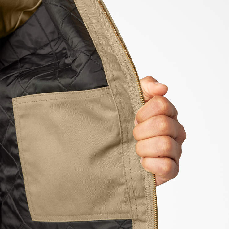 Insulated Eisenhower Jacket - Khaki (KH) image number 8