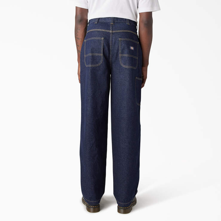 Madison Loose Fit Jeans - Rinsed Indigo Blue (RNB) image number 2