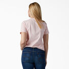 Women&#39;s Heavyweight Short Sleeve Pocket T-Shirt - Lotus Pink &#40;LO2&#41;
