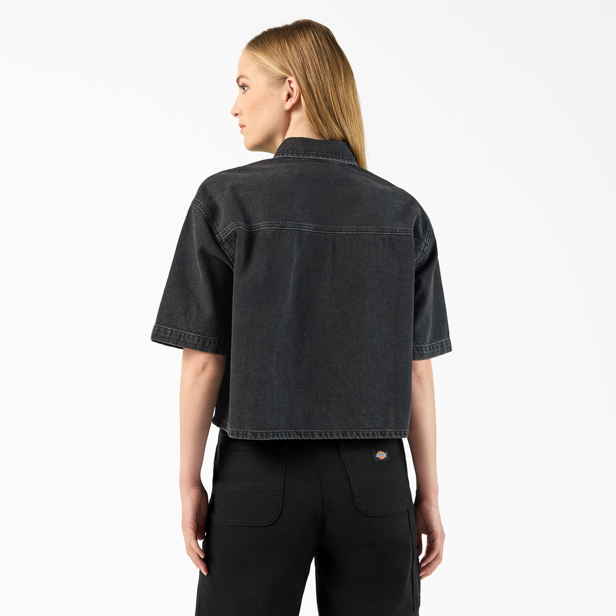 ディッキーズ Dickies 【 Oakport Cropped T-Shirt W Women 】 レディース Dickies Women's Cropped Work Shirt : Target