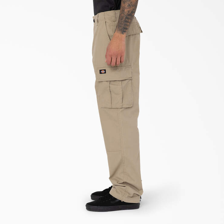 Eagle Bend Relaxed Fit Double Knee Cargo Pants - Desert Sand (DS) image number 3