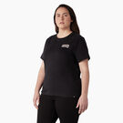 Women&#39;s Plus Heavyweight Workwear Graphic T-Shirt - Black &#40;KBK&#41;