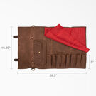 Knife Storage Roll Organizer, Medium - Pecan Brown &#40;PC&#41;