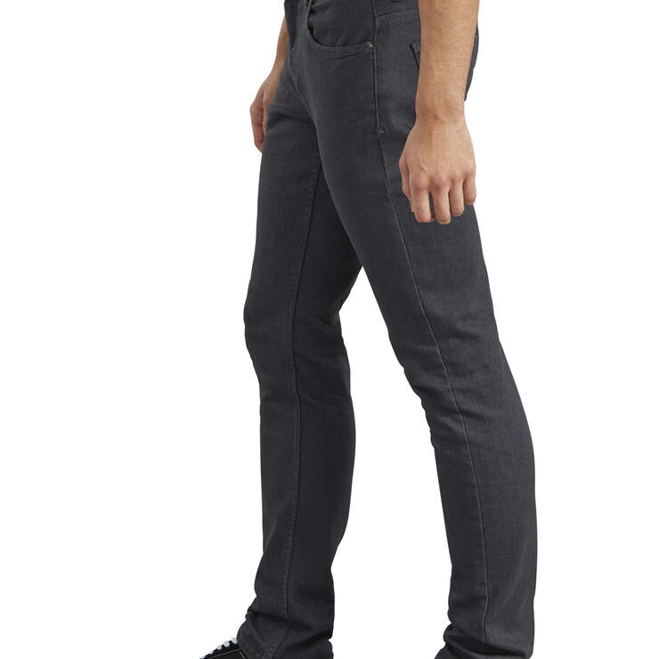 Dickies X-Series Slim Fit Tapered Leg 5-Pocket Denim Jeans - Gray Stretch Denim Wash (GSDW) image number 3