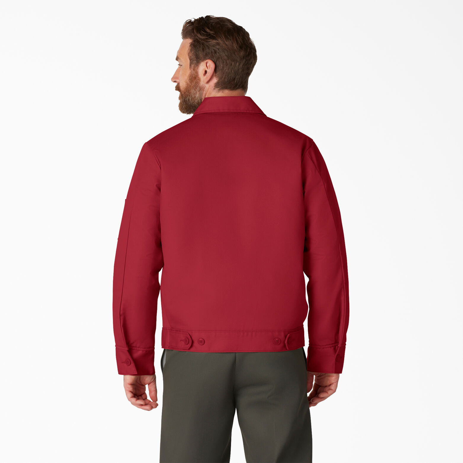 Lined Eisenhower Jacket For Men , English Red XL | Dickies