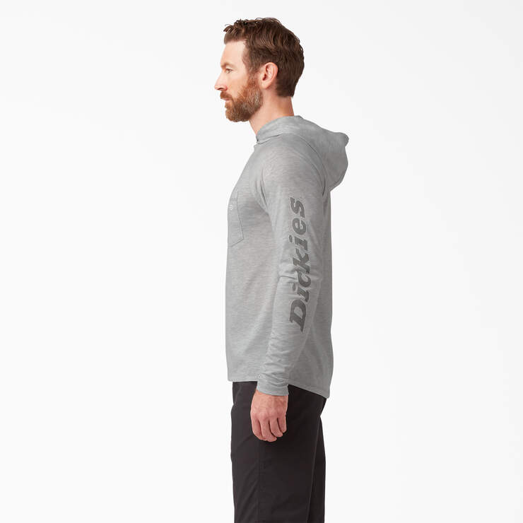Cooling Performance Sun Shirt - Ash Gray (AG) image number 3