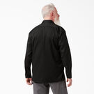 Relaxed Fit Long Sleeve Work Shirt - Black &#40;BK&#41;