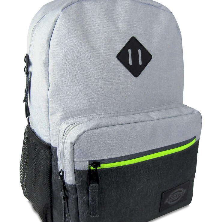 Gray/Charcoal Study Hall Backpack - Charcoal Gray Heather (CGH) image number 3