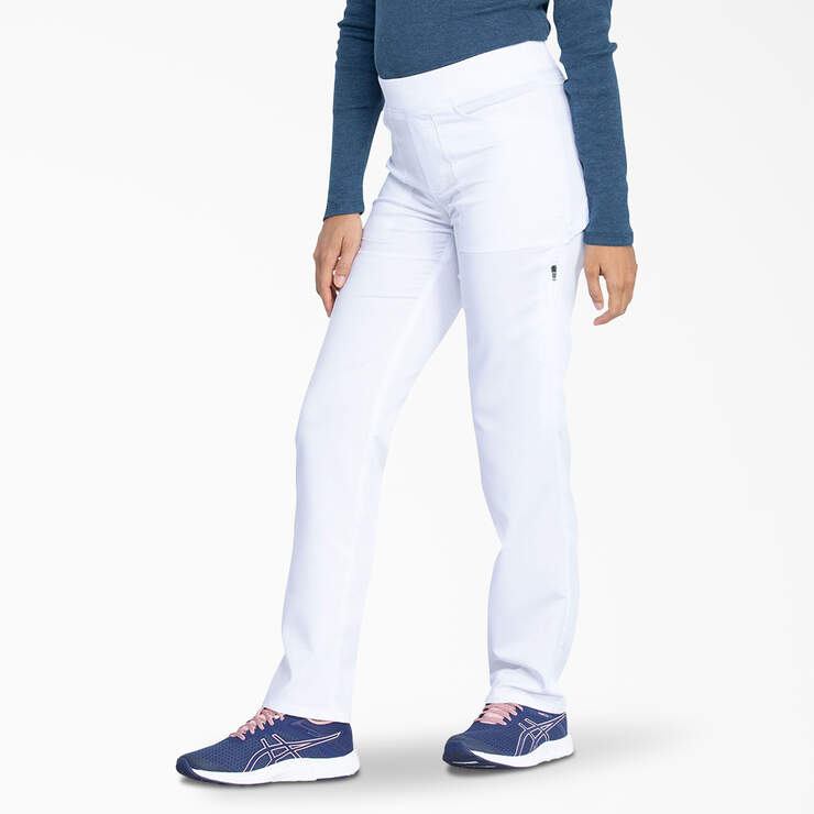 Women's Balance Scrub Pants - White (DWH) image number 3