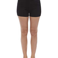 Dickies Girl Juniors' 5-Pocket 2.5" Shorts - Black (BLK)