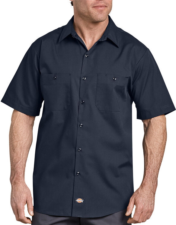 Industrial Shirt Dark Navy | Ventilated Short Sleeve | Dickies