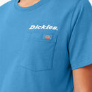 Women&#39;s Cropped Graphic T-Shirt - Bright Cobalt &#40;B2T&#41;