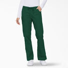 Women&#39;s EDS Signature Flare Leg Cargo Scrub Pants - Hunter Green &#40;HTR&#41;