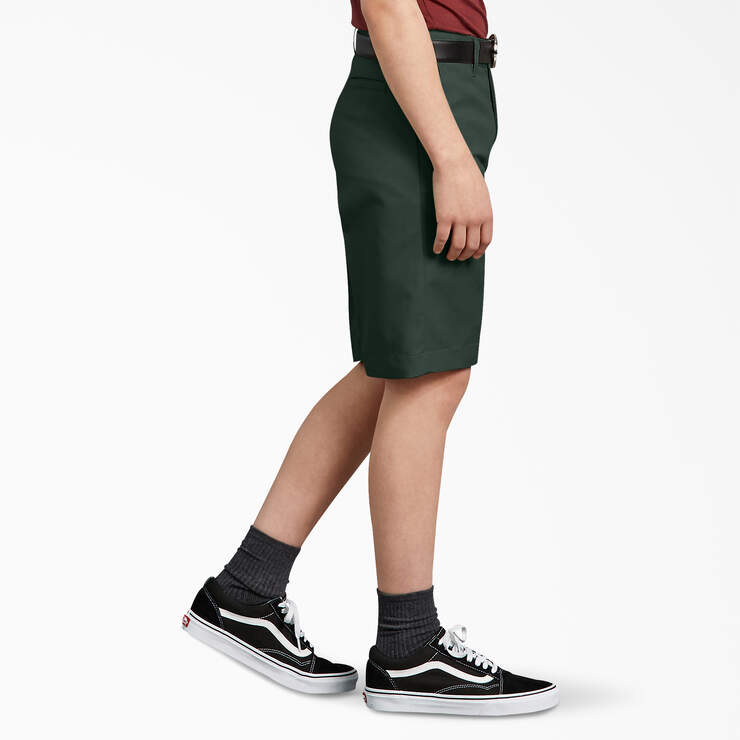 Boys' Classic Fit Shorts, 4-20 - Hunter Green (GH) image number 3