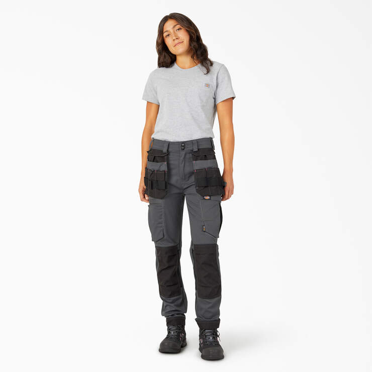 Women's FLEX Relaxed Fit Work Pants - Graphite Gray (GA) image number 5