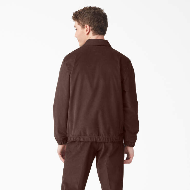 Lined Corduroy Jacket - Chocolate Brown (CB) image number 2