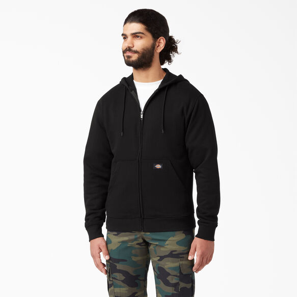Midweight Fleece Zip Hoodie - Black &#40;BK&#41;
