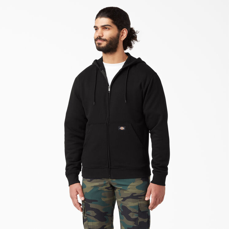 Midweight Fleece Zip Hoodie - Black &#40;BK&#41;