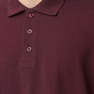 Adult Size Piqu&eacute; Short Sleeve Polo - Burgundy &#40;BY&#41;