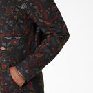 Women&rsquo;s Reworked Eisenhower Jacket - Rinsed Black Bandana &#40;R1B&#41;