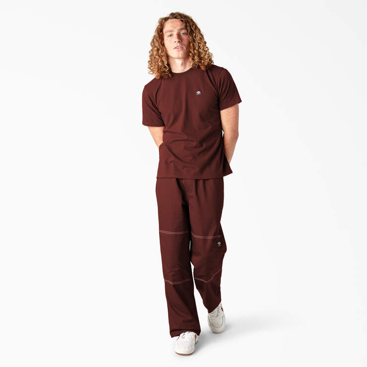 Dickies Skateboarding Summit Relaxed Fit Chef Pants - Fired Brick (IK9) image number 4