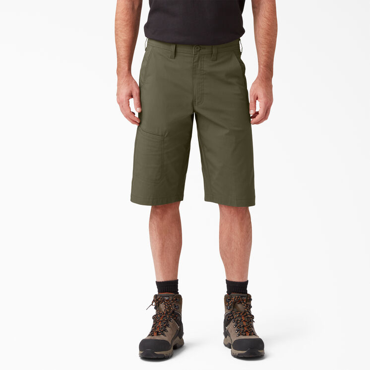 Cooling Hybrid Utility Shorts, 13&quot; - Military Green &#40;ML&#41;