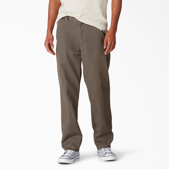 Dickies Skateboarding Slim Fit Pants - Mushroom Contrast Topstitch &#40;TSM&#41;