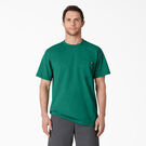 Heavyweight Heathered Short Sleeve Pocket T-Shirt - Green Single Dye Heather &#40;GSH&#41;