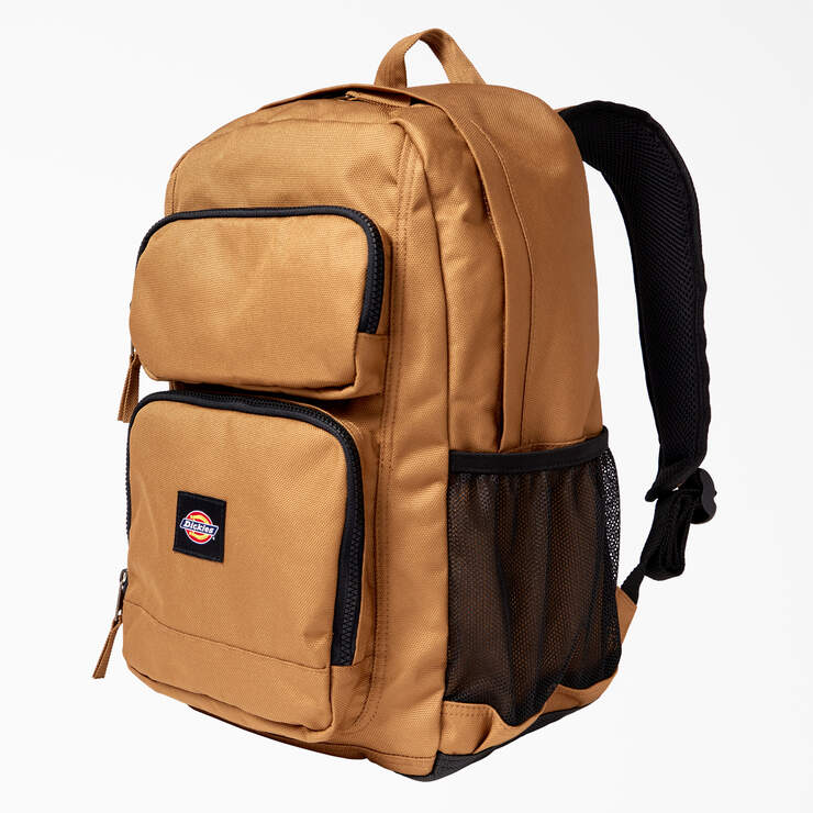 Double Pocket Backpack - Brown Duck (BD) image number 3