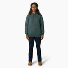 Women&#39;s Heavyweight Logo Sleeve Hoodie - Lincoln Green &#40;LN&#41;