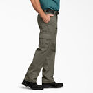 FLEX Regular Fit Straight Leg Cargo Pants - Moss Green &#40;MS&#41;