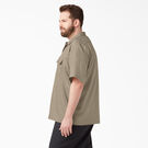 Relaxed Fit Short Sleeve Work Shirt - Desert Sand &#40;DS&#41;