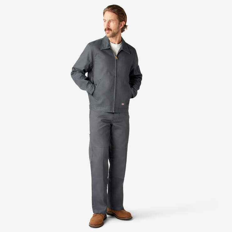 Unlined Eisenhower Jacket - Charcoal Gray (CH) image number 5