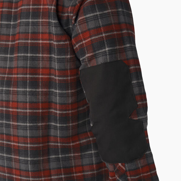 Heavyweight Brawny Flannel Shirt - Burgundy Plaid &#40;G2Y&#41;