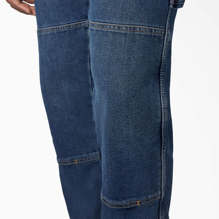 FLEX Relaxed Fit Double Knee Jeans - Medium Denim Wash (MWI) image number 9