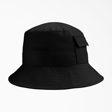 Script Logo Bucket Hat - Black &#40;BK&#41;