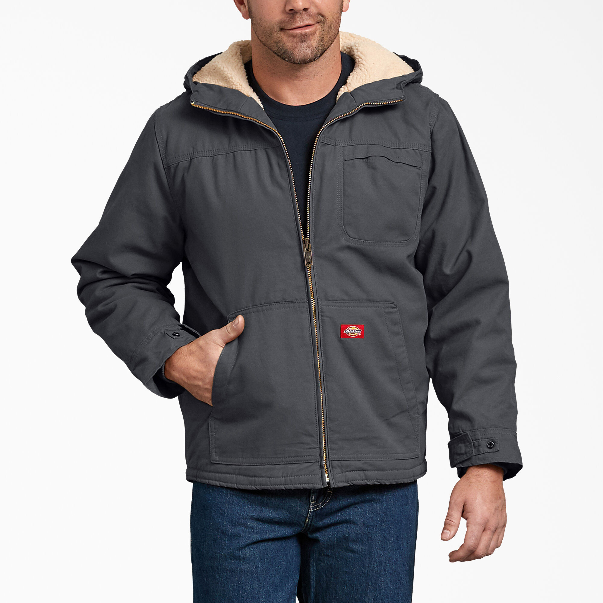 fighters hooded down jacket