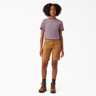 Women&#39;s Heavyweight Short Sleeve Pocket T-Shirt - Lilac &#40;LC&#41;