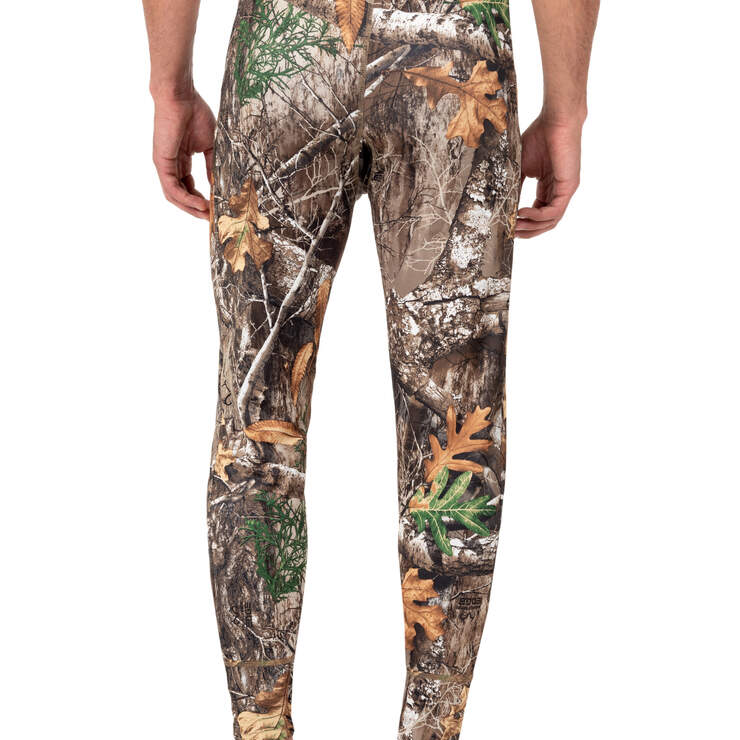 Men's Realtree Camo Mid weight Performance Workwear Thermal Underwear Pants - REALTREE EDGE (RE9) image number 2