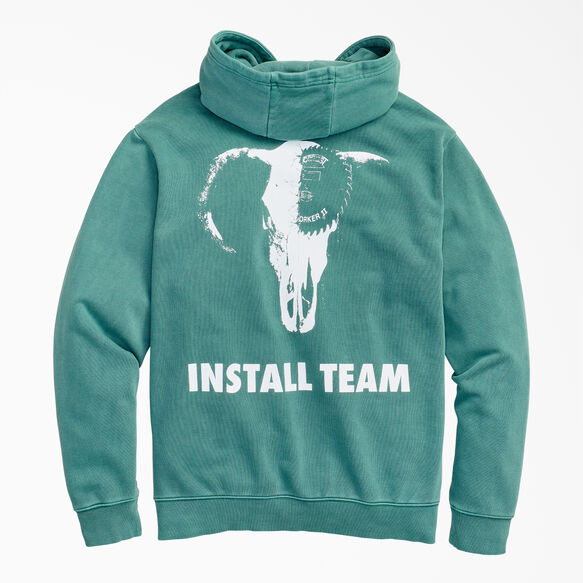New York Sunshine x Dickies Never Touch the Blade Hoodie - Cayman Green &#40;CYM&#41;