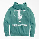 New York Sunshine x Dickies Never Touch the Blade Hoodie - Cayman Green &#40;CYM&#41;