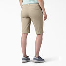 Women&#39;s Perfect Shape Bermuda Shorts, 11&quot; - Rinsed Oxford Stone &#40;RDG2&#41;
