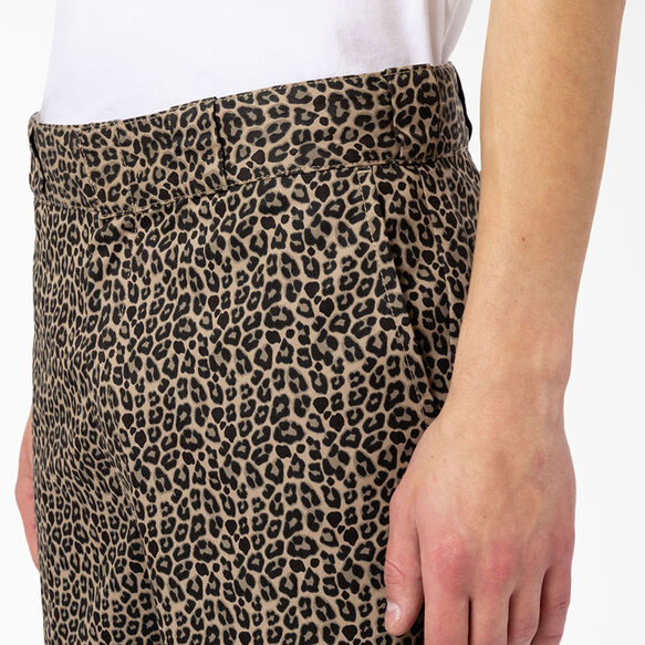 Silver Firs Work Pants - Leopard Print &#40;LPT&#41;