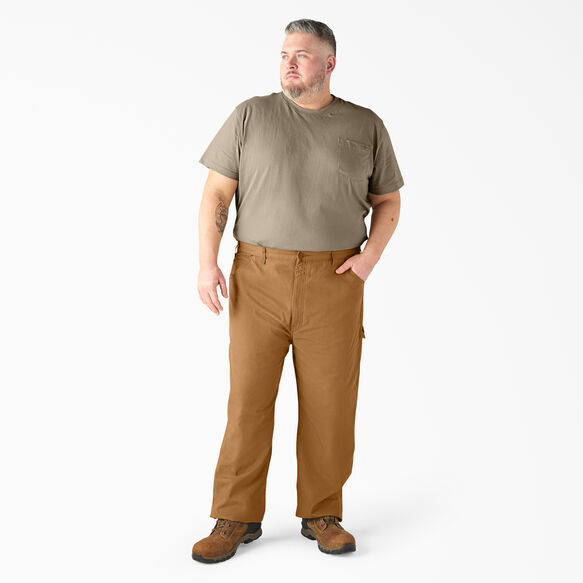 Relaxed Fit Heavyweight Duck Carpenter Pants - Rinsed Brown Duck &#40;RBD&#41;