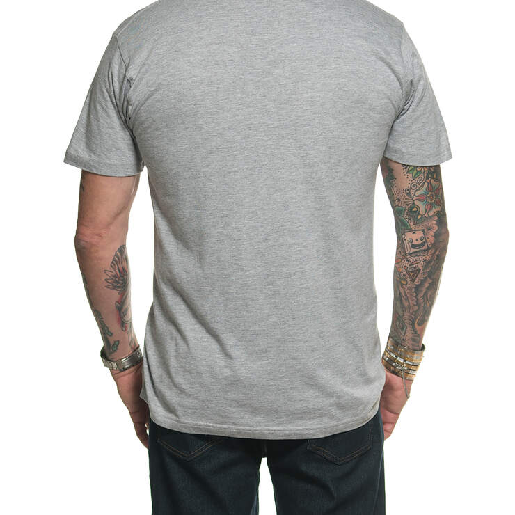 Gas Monkey® Head Graphic T-Shirt - Heather Gray (HG) image number 2