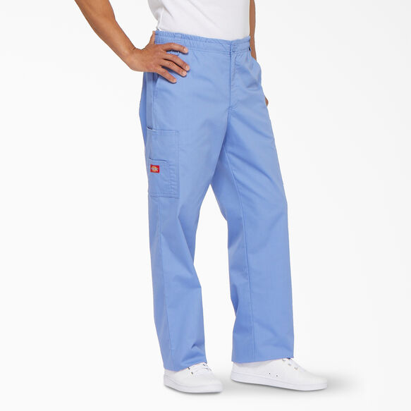 Men&#39;s EDS Signature Cargo Scrub Pants - Ceil Blue &#40;CBL&#41;