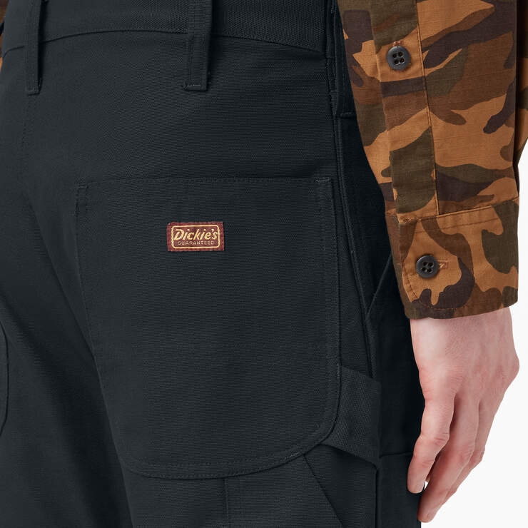 Dickies 1922 Regular Fit Double Knee Pants - Rinsed Black (RBK) image number 5